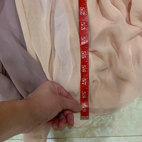 Blush & Lavendar Breathtaking Detailed Maxi Dress - Picture 13 of 13